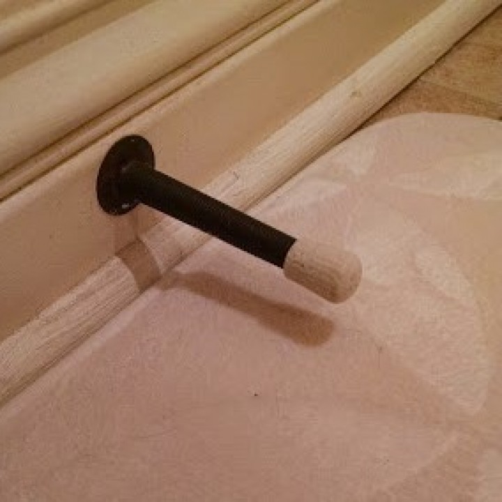 3D Printable Door Stop Tip by Brian Stott