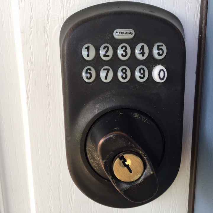 Schlage Door Lock Replacement Button image