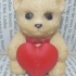 Love Teddy Bear print image