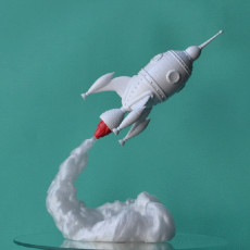 Picture of print of gCreate Official Rocket Ship
