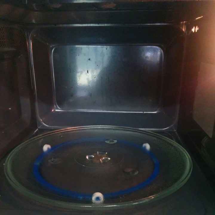 Microwave turntable support image