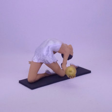 Picture of print of Arched Gymnast