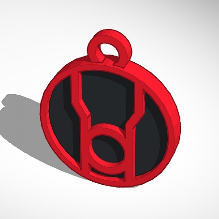 Red Lantern Pendant New image