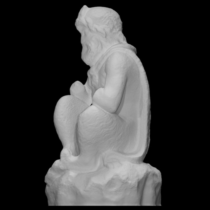 3D Printable Statuette of Pan by Scan The World
