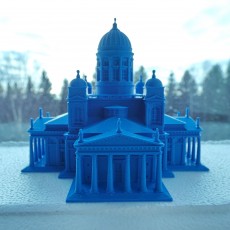 Picture of print of Helsinki Cathedral