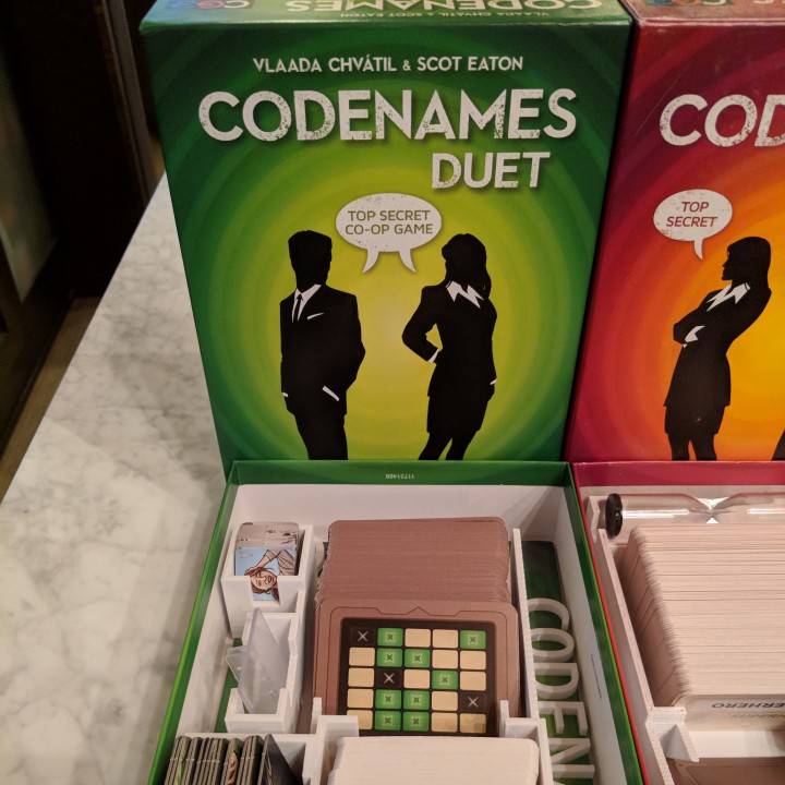 Codenames Board Game Inserts (Including Deep Undercover, Duet and Pictures) image