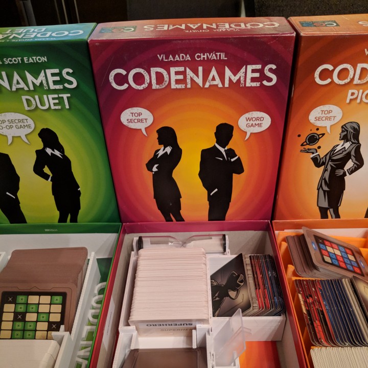 3D Printable Codenames Board Game Inserts (Including Deep Undercover ...