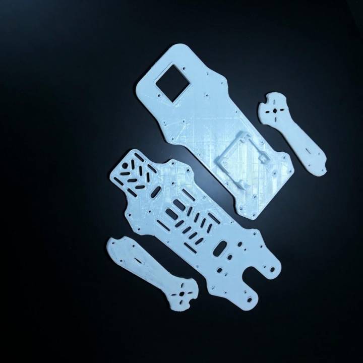 Firefly Pro bigger top & bottom plate with F3 housing image