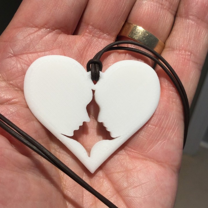 Heart Couple Pendant image