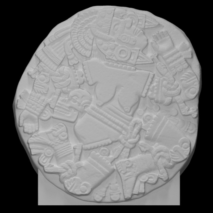 The Stone of Coyolxauhqui image