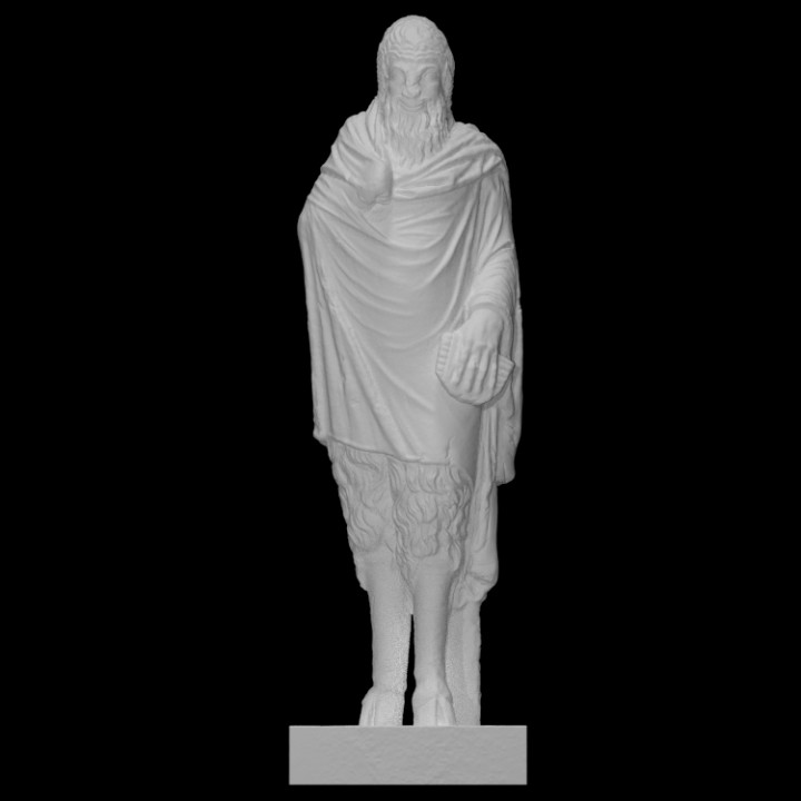 Statue of Pan image