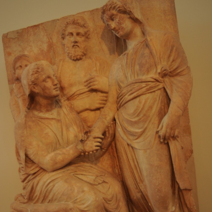 Grave relief image