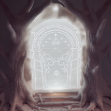 Picture of print of Doors of Durin