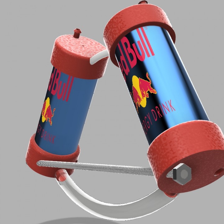 Red Bull electrolysis device image