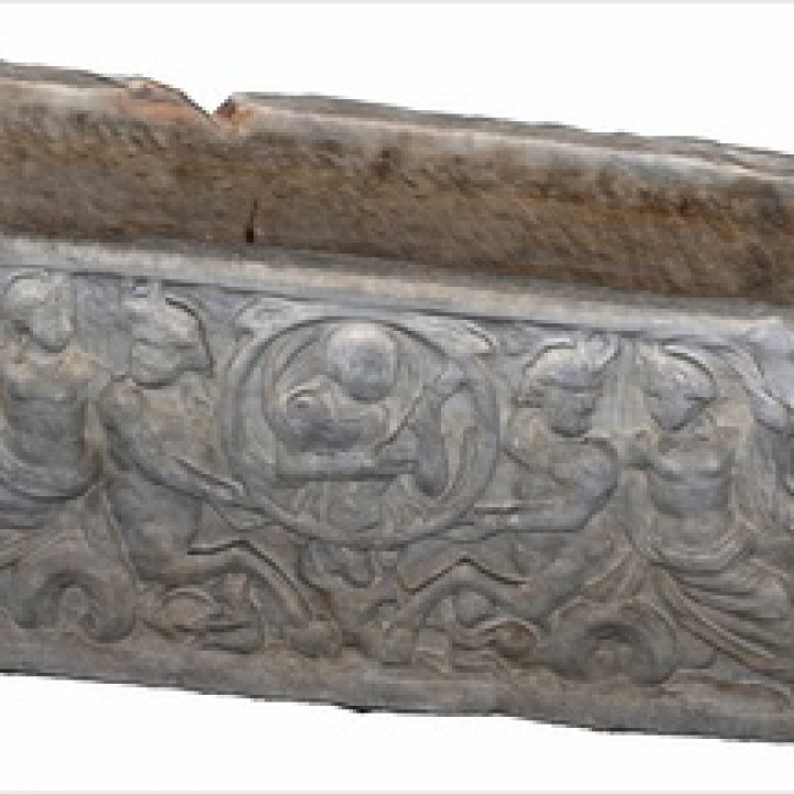 Sarcophagus with Ichthyocentaurs and Nereids image