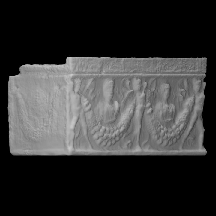 Sarcophagus with garlands image