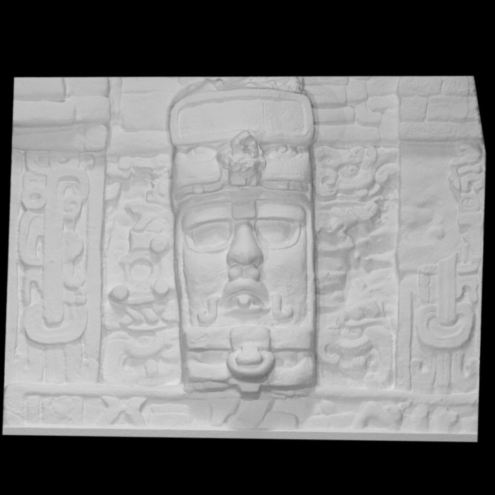 Detail of The Temple of The Masks of Kohunlich [1] image