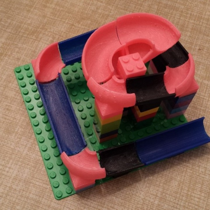 Marble Run Bricks with Supports image