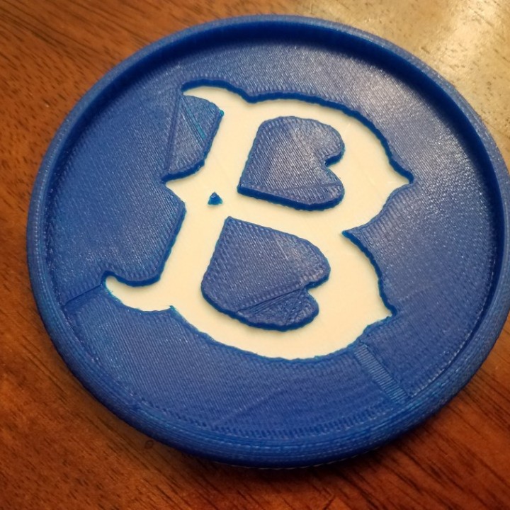 Brooklyn Dodgers Coaster image