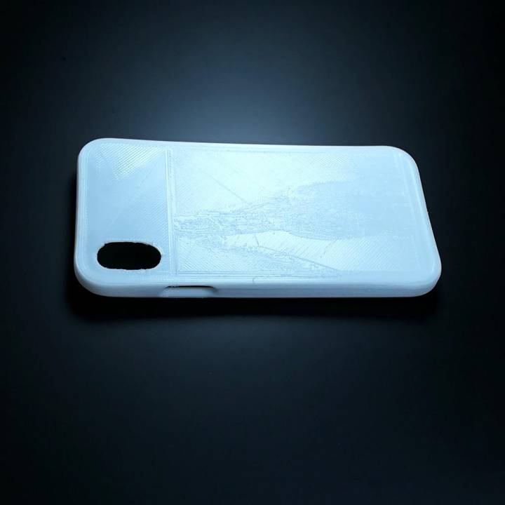Customize iphone X cover- Black panther edition image