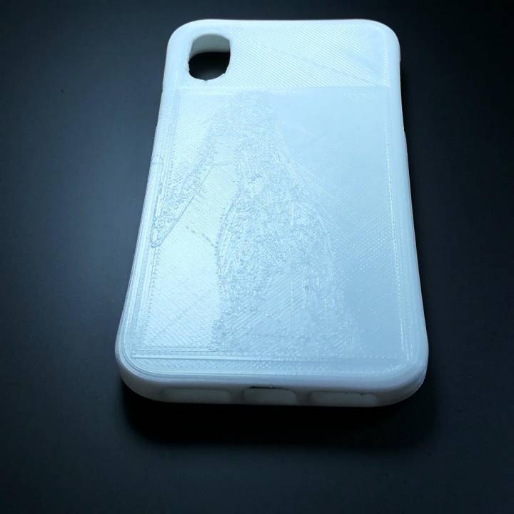 Customize iphone X cover- Black panther edition image