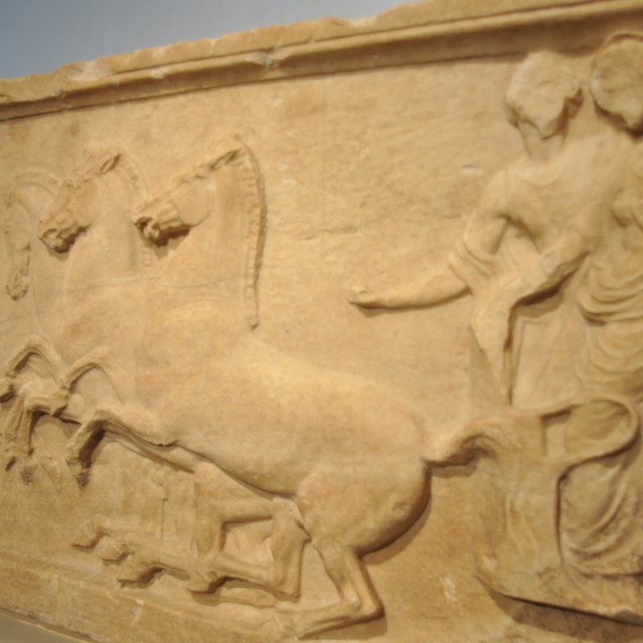 Votive Relief with the Abduction of a Goddess image