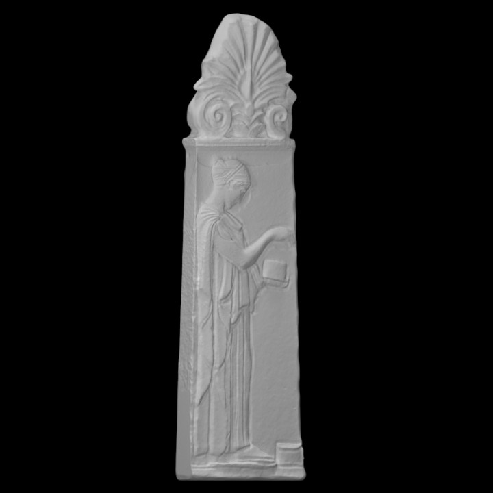 Funerary Relief of a Girl, So-called Stele Giustiniani image