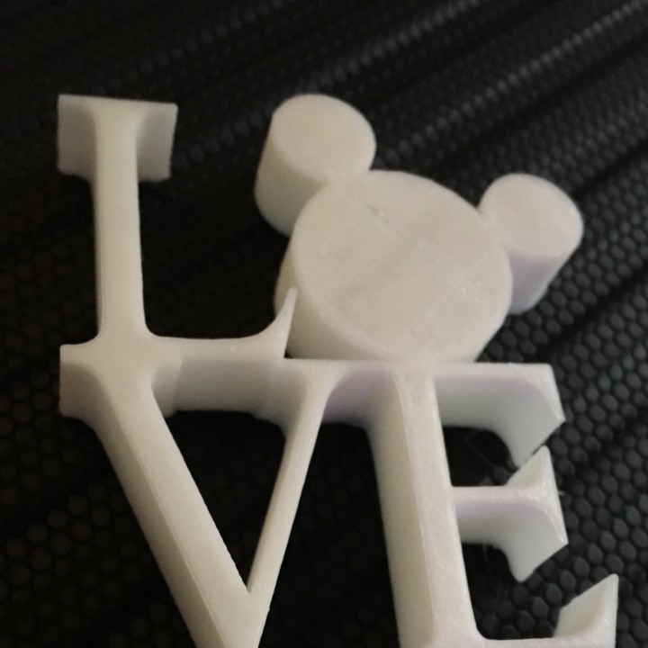 Mickey Love Statue Magnet image