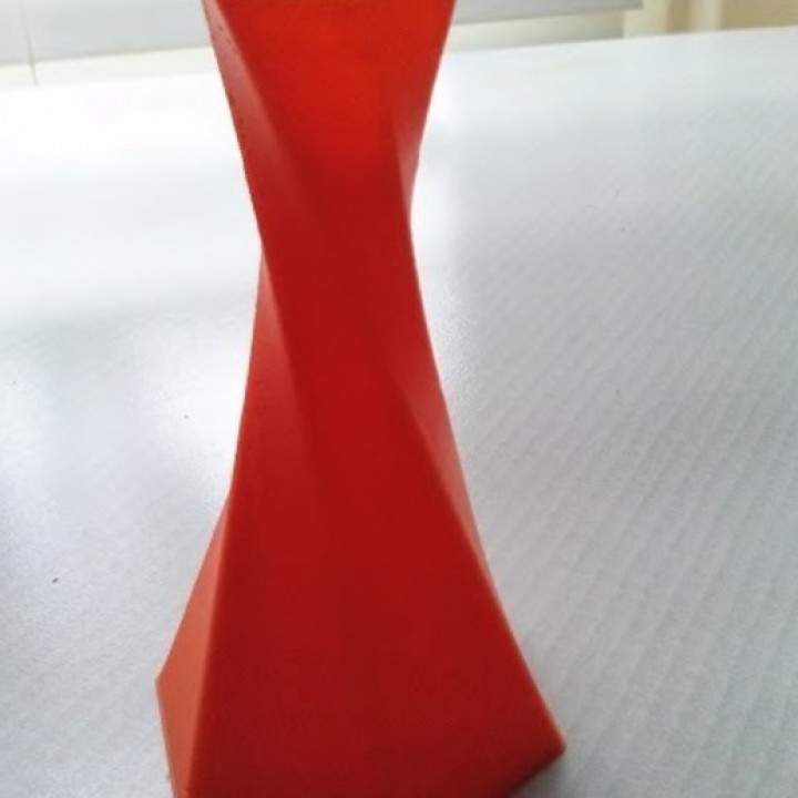 Twisted Hex Vase image