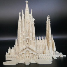 Picture of print of Sagrada Familia, Complete - Barcelona