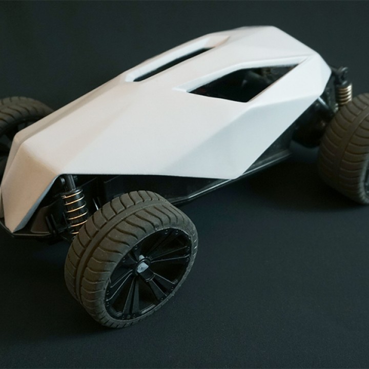 Toy RC Car Redesign - Skull Body image