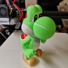 Picture of print of Yoshi from Mario games - Multi-color