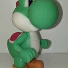 Picture of print of Yoshi from Mario games - Multi-color