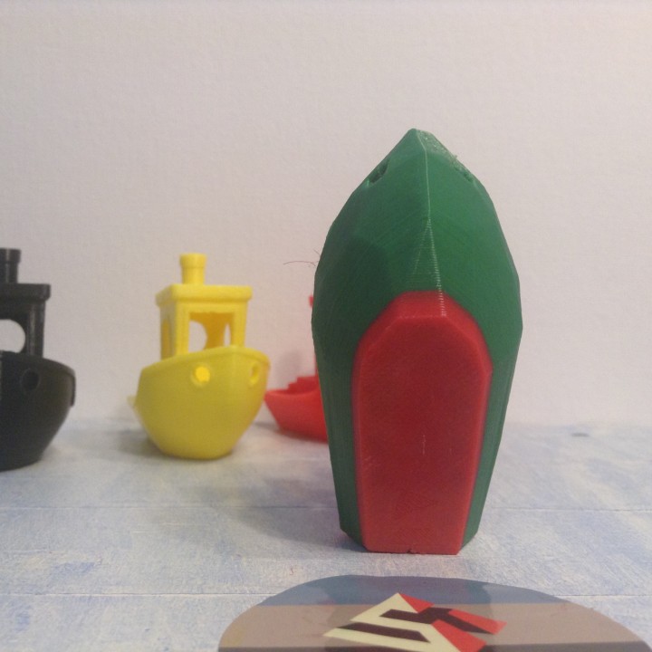 Perfect Low-Poly 3D Benchy image