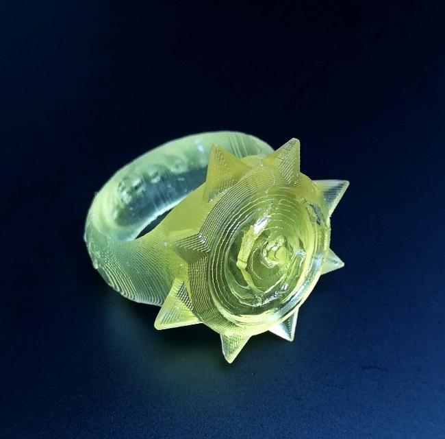 3D Printable Hearthstone Ring by Zeke Asakura