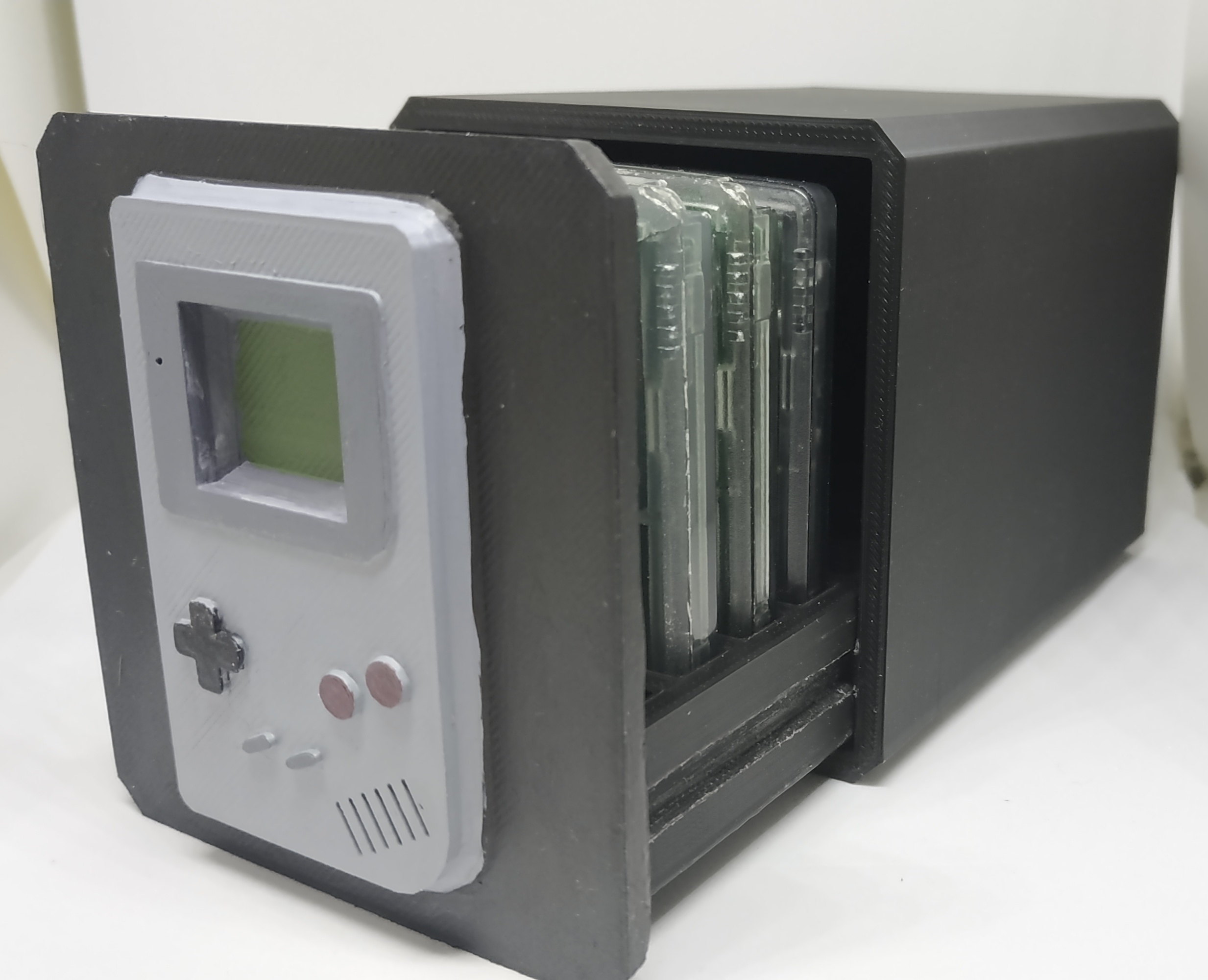 3D Printable Game Boy Cartridge Storage by Christopher Kettle
