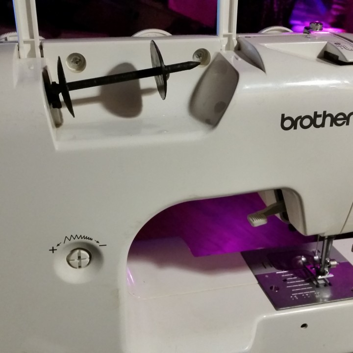 Brothers XR-65 Sewing Machine spool holder image