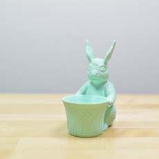 Picture of print of Easter Bunny Toy/Pot/Planter