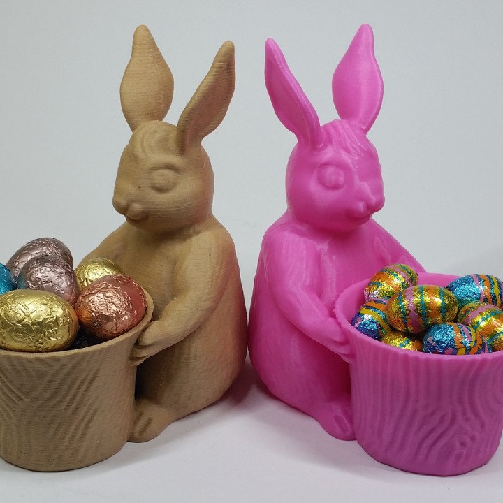 Easter Bunny Toy/Pot/Planter image