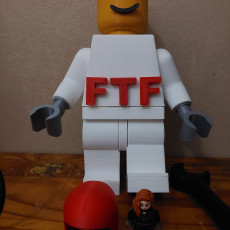 Picture of print of Giant Movable LEGO Man