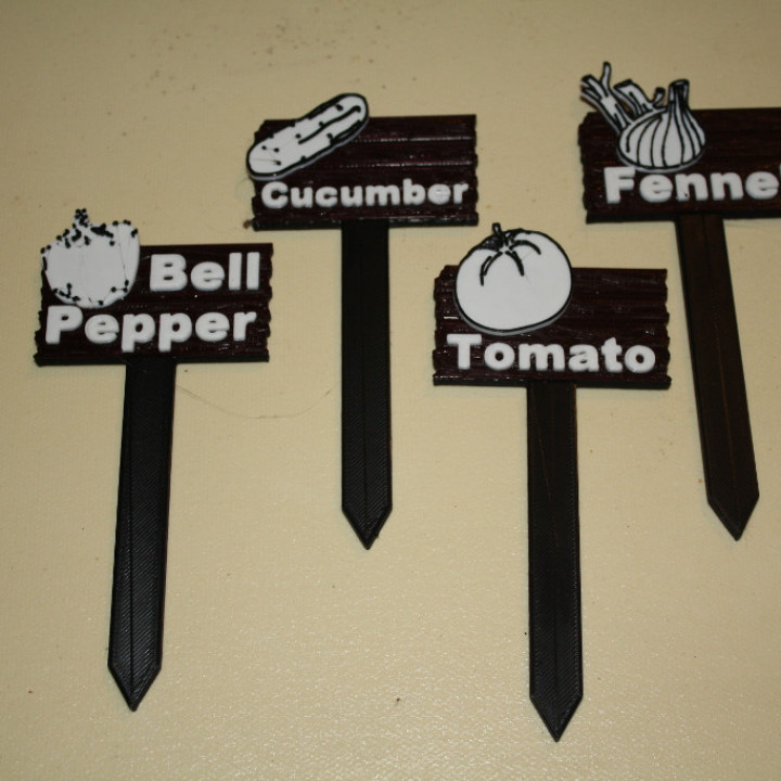 Garden Name Stakes / Tags image