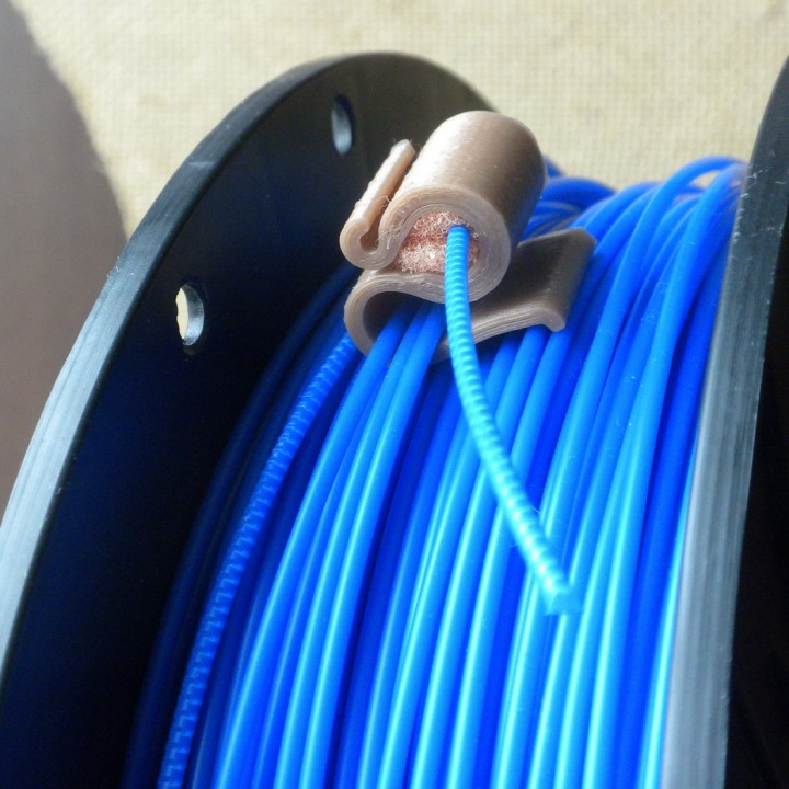 1.75...3.0 mm Filament Clip with filter image