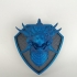 Dragon Head Wall Mount (Trophy) print image