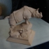 Rhino Statue 3D Scan (Alfred Jacquemart) print image
