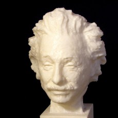 Picture of print of Einstein Bust 3D Scan (Jo Davidson)