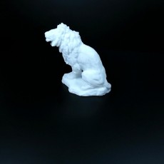 Picture of print of Lion Sculpture (3D Scan)