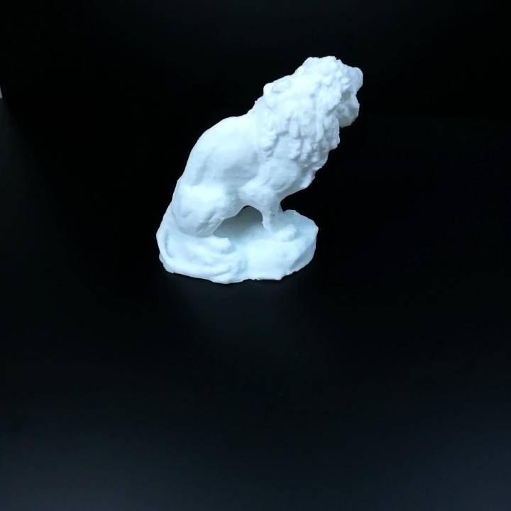 Lion Sculpture (3D Scan) image