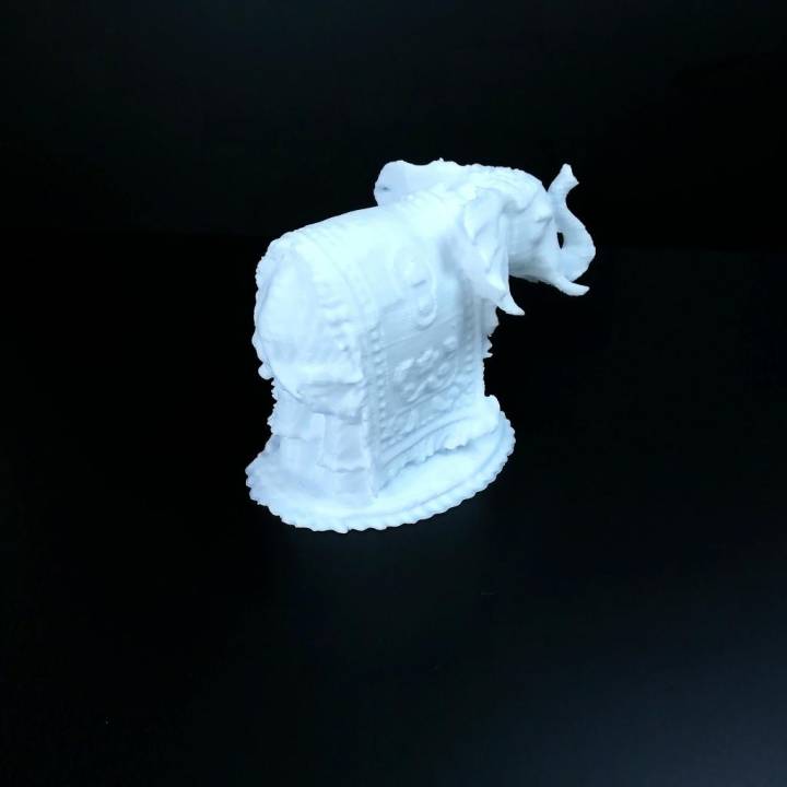 Elephant Sculpture 3D Scan image