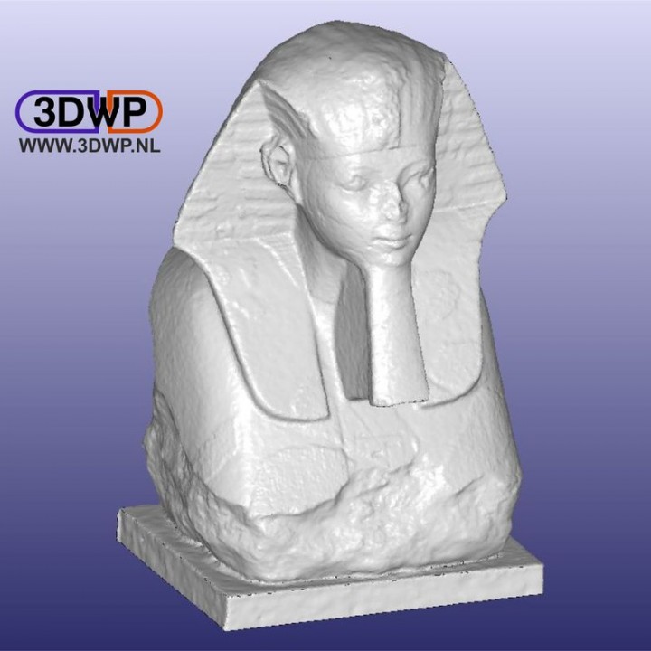 Sphinx Of Hatshepsut 3D Scan image
