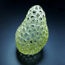 Picture of print of Pear Voronoi Style